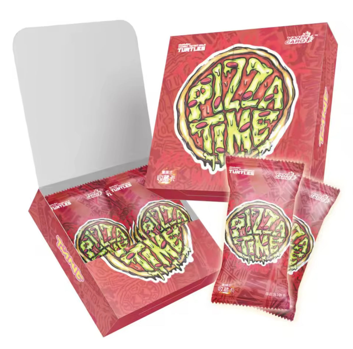 Teenage Mutant Ninja Turtles Pizza Time Trading Card Booster Pack (CN)